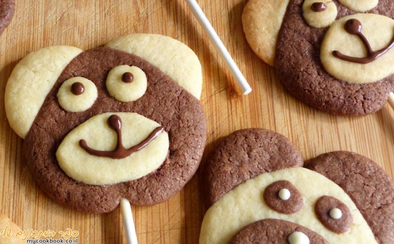עוגיות לילדים בצורת דובי
